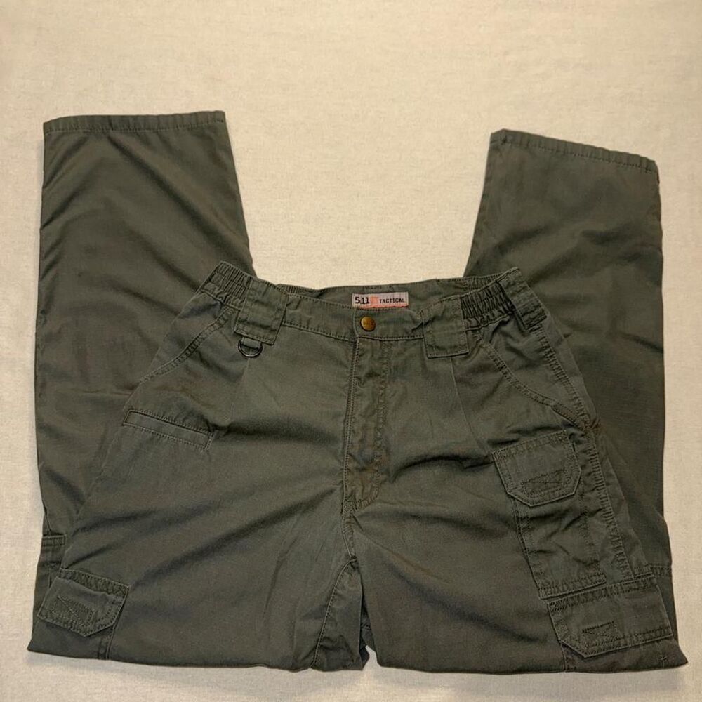 511-tactical Men's Green and Khaki Trousers